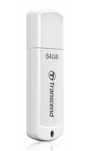 Transcend Флешка USB Jetflash 370 64Гб, USB2.0, белый [ts64gjf370] 571240 фото