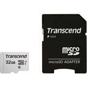 Transcend microSDHC 300S with adapter 32GB фото