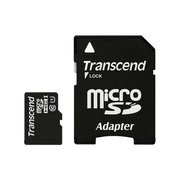 Transcend microSDHC Class 10 UHS-I 600x with SD Adapter 16GB фото