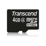 Transcend microSDHC class 4 4GB фото