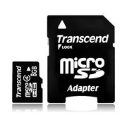 Transcend microSDHC class 4 8GB фото