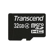 Transcend microSDHC Class 4 with SD Adapter 32GB фото