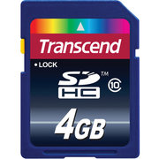 Transcend SDHC Class 10 Premium 133x 4GB фото