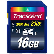 Transcend SDHC Class 10 Premium UHS-I 200x 16GB фото