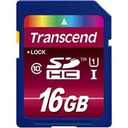 Transcend SDHC Class 10 UHS-I 600x 16GB фото