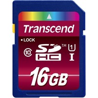 Transcend SDHC Class 10 UHS-I 600x 16GB