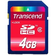 Transcend SDHC Class 2 4GB фото