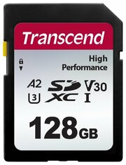 Transcend TS128GSDC330S 128GB SD Card UHS-I U3 A3 фото