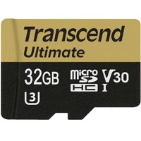 Transcend Ultimate V30 microSDHC Class 10 UHS-I U3