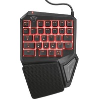 Trust GXT 888 Assa Single Handed Keyboard