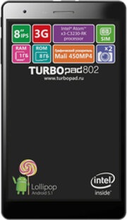 Turbopad 802i 8GB 3G фото