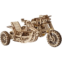 Ugears Motorcycle Scramber with Sidecar 70137