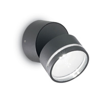 Ideal lux Omega Round AP1 Antracite