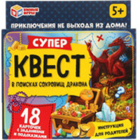 Умные игры Супер квест. В поисках сокровищ дракона 4680107941824