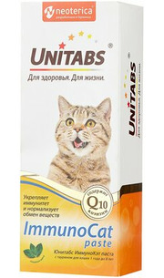 Unitabs ImmunoCat с таурином паста фото