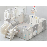 Unix kids SUPREME Space 160x160 Grey с качелями