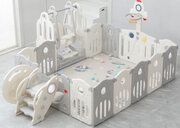 UNIX kids SUPREME Space 200x200 Grey с качелями фото