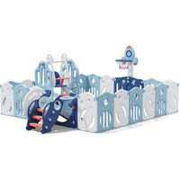 Unix kids SUPREME Space 200x240 Blue с качелями