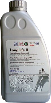 VAG LongLife II 0W-30 1 л фото