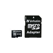 Verbatim microSDHC Class 10 32GB SD adapter фото