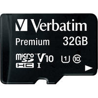 Verbatim Premium microSDHC UHS-I Class 10