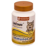 Unitabs Витамины ImmunoCat с Q10 для взрослых кошек