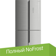 Weissgauff WCD 450 Inox Glass NoFrost Inverter фото