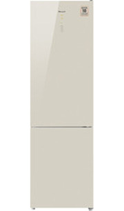 Weissgauff WRK 2000 D Full NoFrost Inverter Beige Glass фото