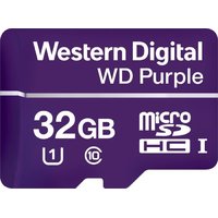 Western Digital карта памяти 32gb microsd purple class 10 wdd032g1p0a 58070