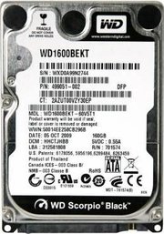 Western Digital WD1600BEKT фото