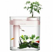 Xiaomi Descriptive Geometry Amphibious Fish Tank (HF-JHYGQC 001) Pink фото