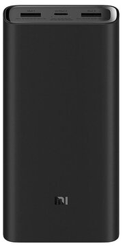 Xiaomi Mi Power Bank 3 20000mAh, чёрный фото