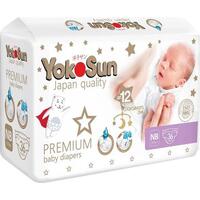 Yokosun подгузники Premium 0-5 кг (36 шт)