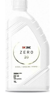 Zic Zero 0W-20 4 л фото