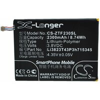 Zte Grand S Flex (Li3823T43P3h715345) (2300 mAh) (Cameron Sino) (CS-ZTF230SL)