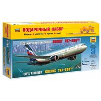 ZVEZDA Пассажирский авиалайнер Боинг 767-300 (7005PN) 1:144