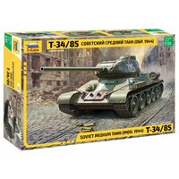 ZVEZDA Советский средний танк Т-34/85 (3687) 1:35